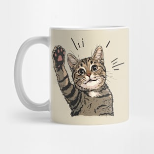 Cat Paw High Five Mug